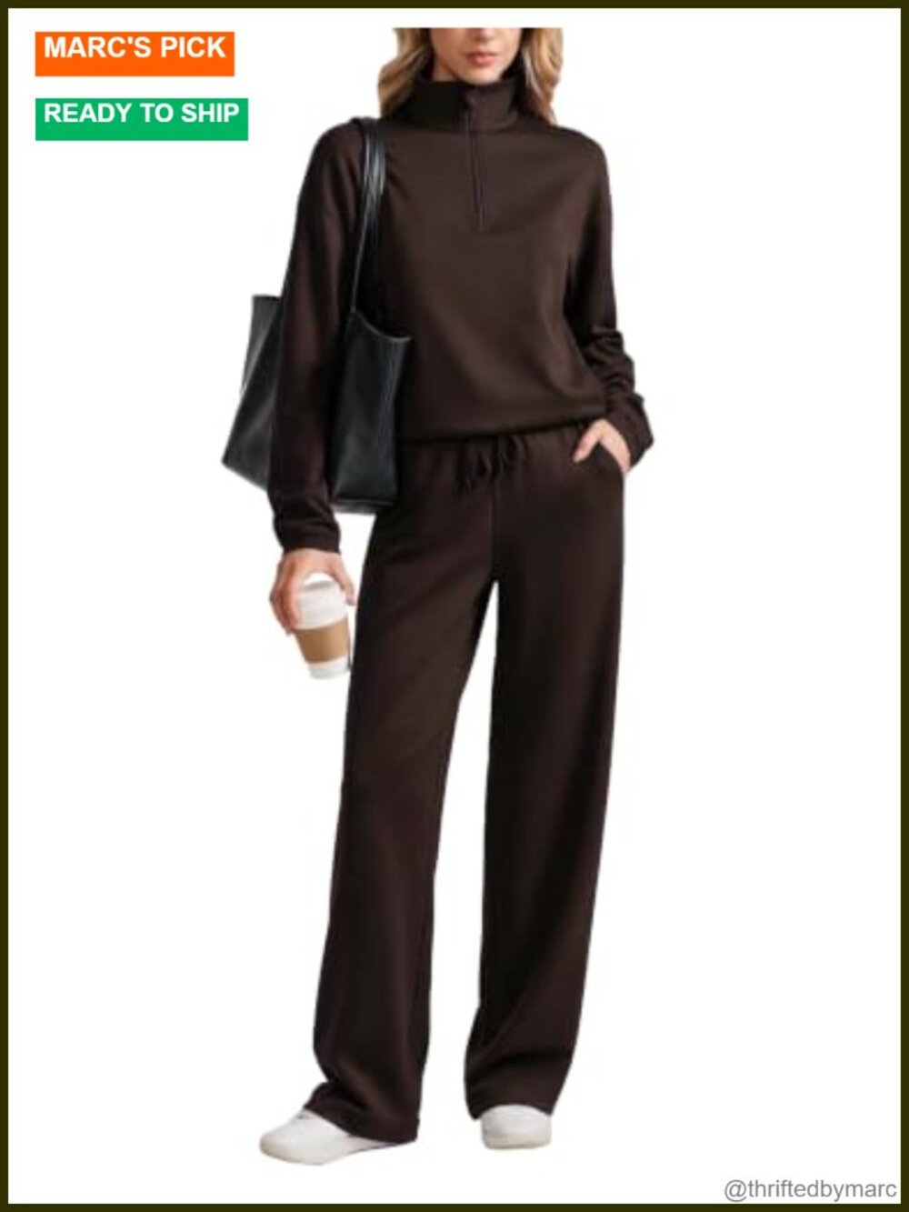 Women's Half Zip Lounge Set Tracksuit 2 Piece